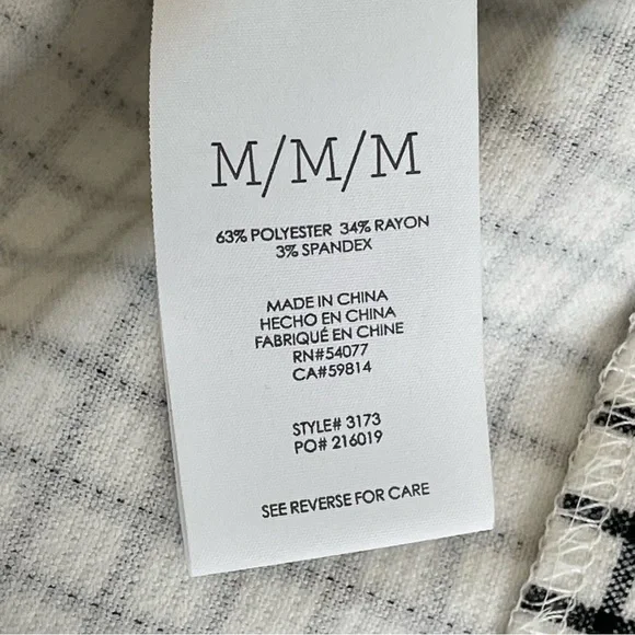 Cabi Osaka Nights Windowpane Ponte Blazer 3173 Women’s Medium - Picture 8 of 11